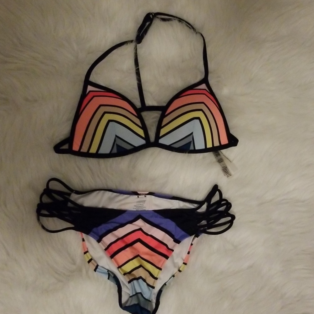 Pink swimwear
